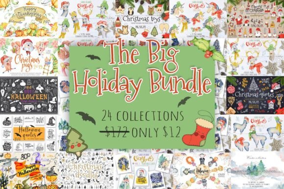 Discover The Big Holiday Bundle: Your Ultimate Creative Resource