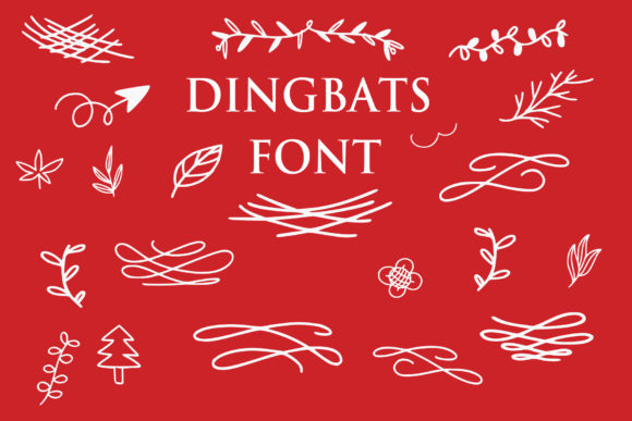 Enhance Your Projects with Dingbats Floral