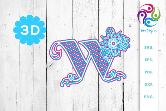 Explore Creative Possibilities with 3D Floral W