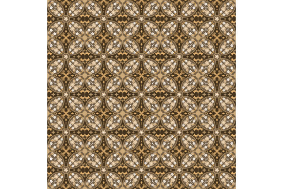 Exploring the Elegance of Kawung Batik in Soft Brown: A Timeless Art Form