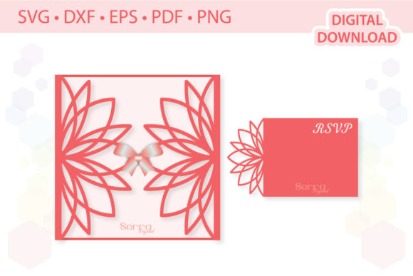 Floral Invitation Card Cut File: A Versatile Tool for Your Creative Projects