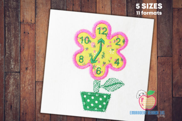 Floral Wall Clock Applique: A Touch of Elegance for Your Home