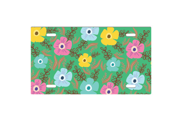 Strategic Use of Floral License Plates: Enhancing Brand and Personal Expression